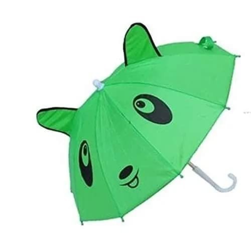 Small Kids Cartoon Umbrella – Multicolor, Random Shape &amp; Design, Lightweight &amp; Compact