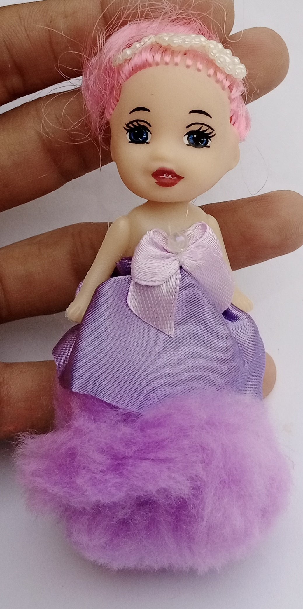 1Pcs Beautiful  Baby Doll Keychain/Keyring for Girls &amp; Womr Bike, Car, Bag &amp; Handbag Accessories  (Random coloen, fors)