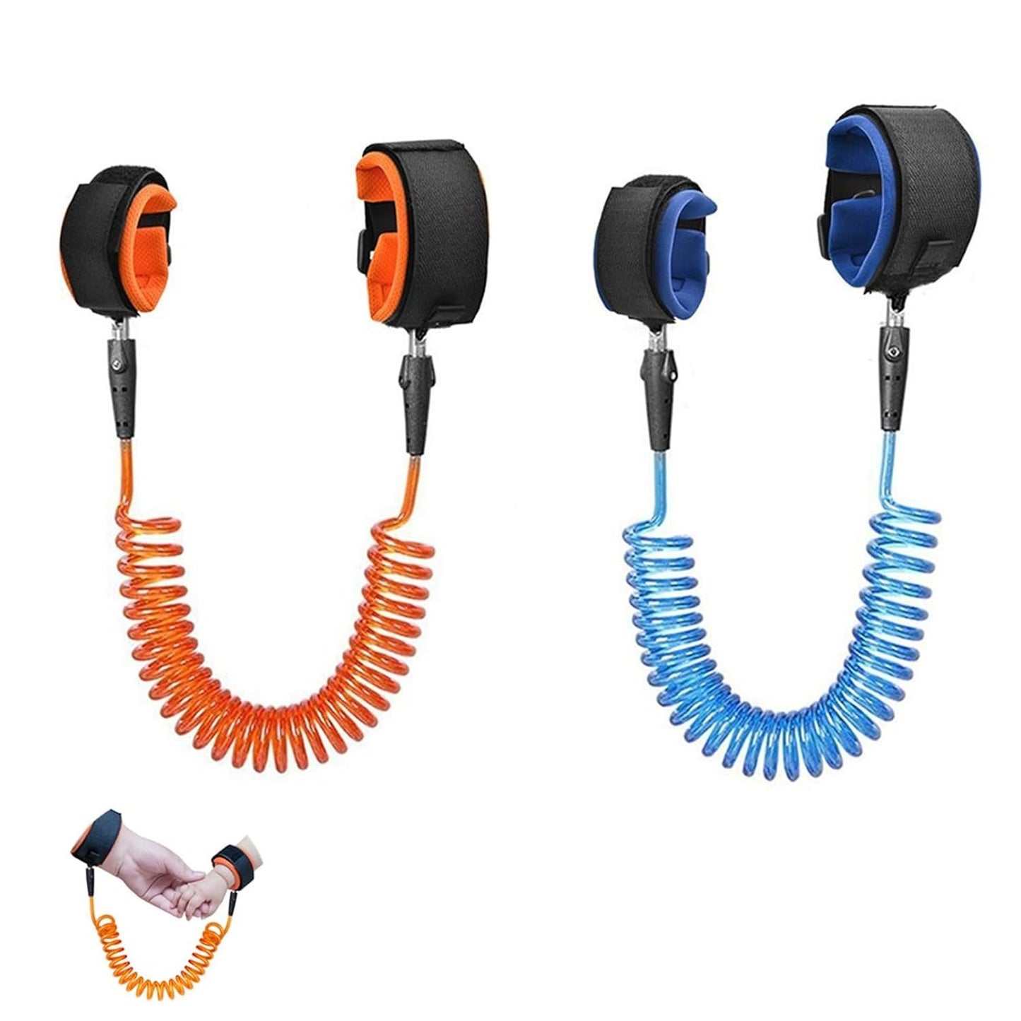 Baby Anti-Lost Wrist Strap Safety Harness for Toddlers &amp; Kids – Adjustable Hand Link with 360° Rotation