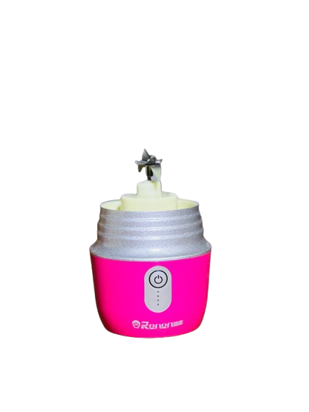 Imported Rechargeable Portable 420ml Blender with 6 Blades - Portable Blender with USB Charger - Rechargeable Portable Blender for Shakes &amp; Juices - 420ml Personal Smoothie Maker