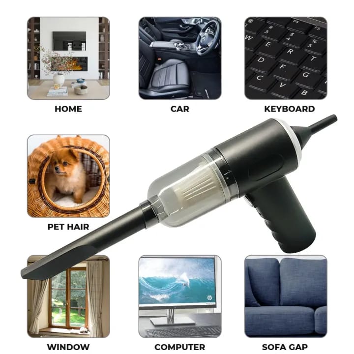 AS 228 - 3 In 1 Portable Vacuum Cleaner, vacuum for car - vacuum for home - duster