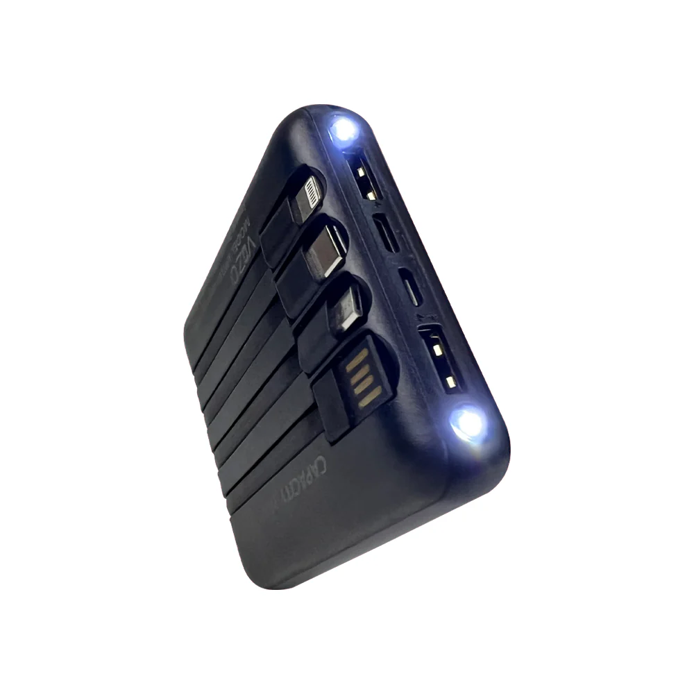 VPB16 – 10,000mAh Compact Power Bank | Vizo VP 16TH Power Bank | Mobile Phone Power Bank - Android Power Bank - Random Color